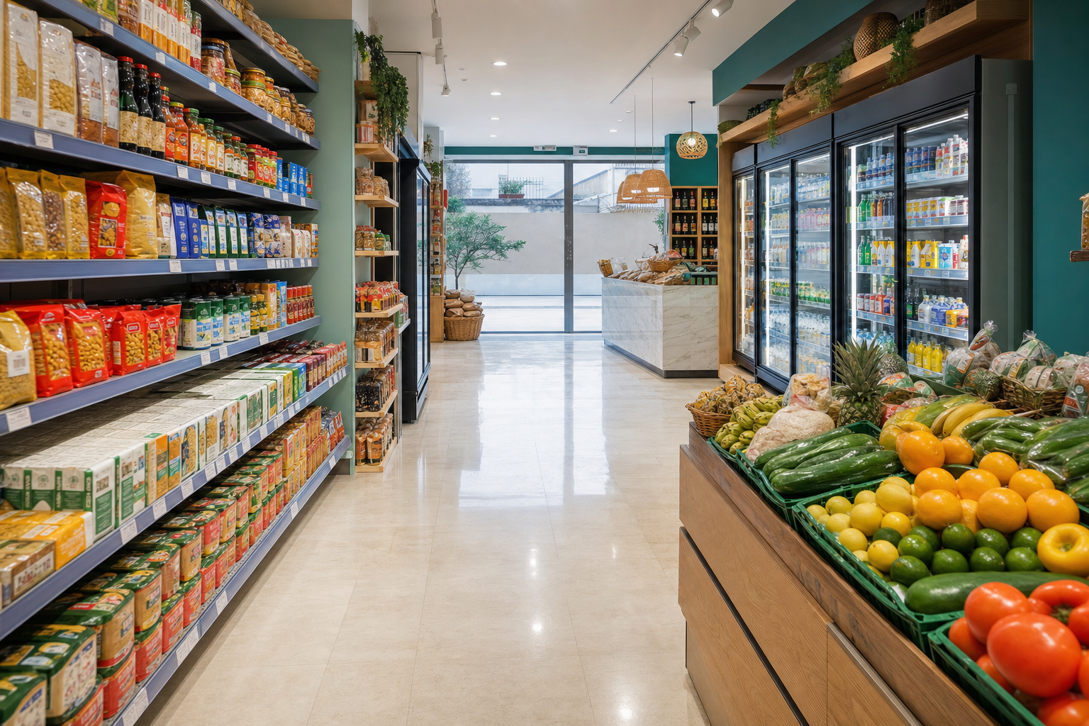 Superette Pro — caisse et gestion de magasin